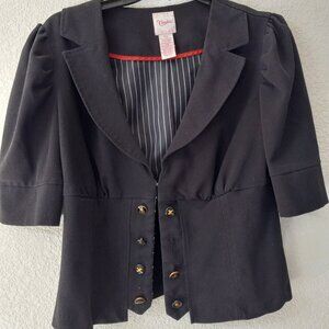 Used Candie's Button Down Short Blazer size XL